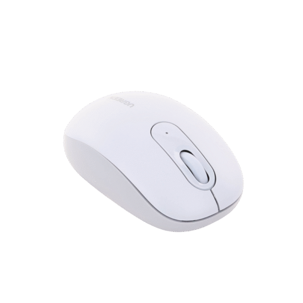 90671-AD-1-l Mouse Inalámbrico 2.4G 800/1200/1600/2400 DPI | Función de 3 botones | Alcance 10m | Silencioso | Ergonómico | Anti-caída y Anti-interferencias | Batería Alcalina AA incluida | Color Dusty Blue