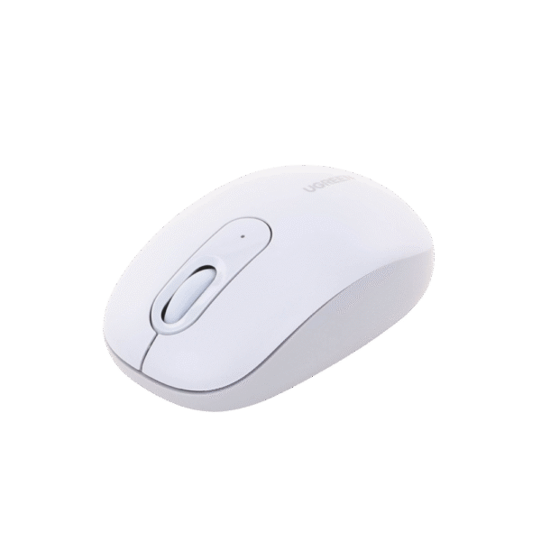 90671-AD-4-l Mouse Inalámbrico 2.4G 800/1200/1600/2400 DPI | Función de 3 botones | Alcance 10m | Silencioso | Ergonómico | Anti-caída y Anti-interferencias | Batería Alcalina AA incluida | Color Dusty Blue