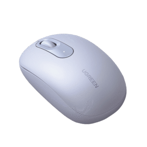 Mouse Inalámbrico 2.4G 800/1200/1600/2400 DPI | Función de 3 botones | Alcance 10m | Silencioso | Ergonómico | Anti-caída y Anti-interferencias | Batería Alcalina AA incluida | Color Dusty Blue