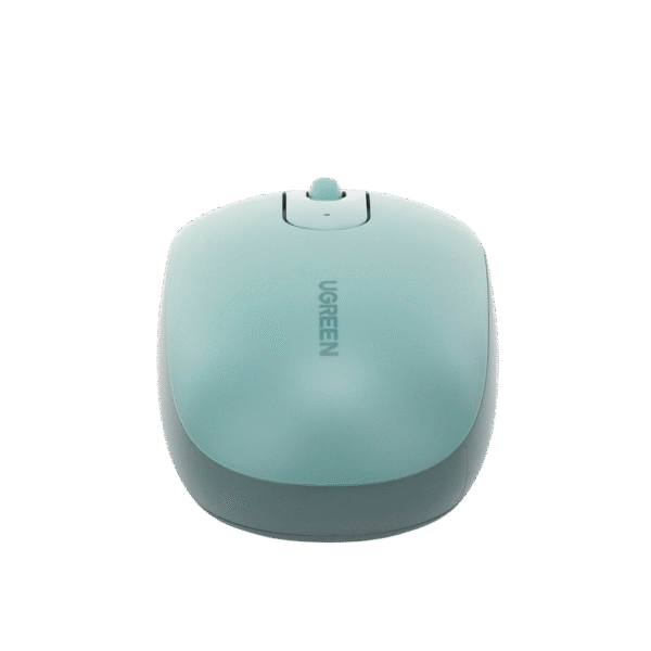 90672-AD-1-l Mouse Inalámbrico 2.4G 800/1200/1600/2400 DPI | Función de 3 botones | Alcance 10m | Silencioso | Ergonómico | Anti-caída y Anti-interferencias | Batería Alcalina AA incluida | Color Green.