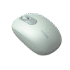 90672-l Mouse Inalámbrico 2.4G 800/1200/1600/2400 DPI | Función de 3 botones | Alcance 10m | Silencioso | Ergonómico | Anti-caída y Anti-interferencias | Batería Alcalina AA incluida | Color Green.