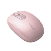 90686-l Mouse Inalámbrico 2.4G 800/1200/1600/2400 DPI | Función de 3 botones | Alcance 10m | Silencioso | Ergonómico | Anti-caída y Anti-interferencias | Batería Alcalina AA incluida | Color Dusty Pink.