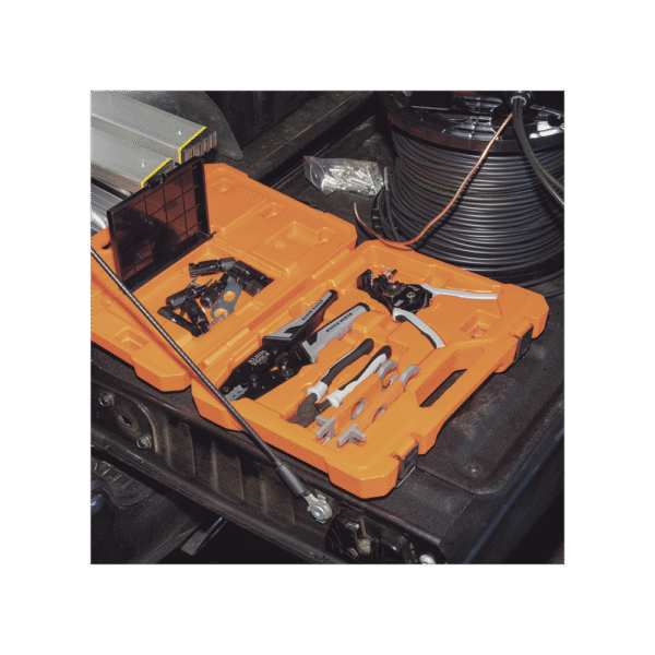 92919S-AD-1-l Juego de Herramientas de Conexión Fotovoltaica (Solar), 6 Piezas: Estuche, 2 Llaves Aisladas MC4, Cortador 1/0 AWG Al, Pelacables 6-12 AWG Sólido y 8-14 AWG Trenzado, Ponchadora MC4T 10-14 AWG