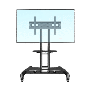 Soporte de Pantalla con Ruedas / Compatible con Monitores de32 "a 75" / Base para Colocar Accesorios Adicionales / Vesa 200*200 -600*400