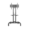 AVA1500601PNB-AD-2-l Soporte de Pantalla con Ruedas / Compatible con Monitores de32 "a 75" / Base para Colocar Accesorios Adicionales / Vesa 200*200 -600*400