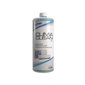 CLIMA CLEAN BL Limpiador a base ácida que garantiza una limpieza profunda y profesional en serpentines de minisplits, mejorando su eficiencia y prolongando su vida útil