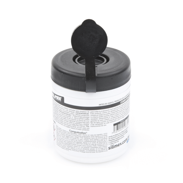 COMPUTOALLAS-AD-1-l Toallas húmedas antibacteriales, para limpieza de gabinetes, equipos de cómputo, audio, vídeo y telefonía, 30 piezas