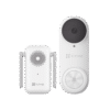 CSDB2KIT-l Timbre con Cámara Wi-Fi (Doorbell) de Batería Recargable / Libre de Cables / Uso Exterior Con Protección (IP65) / Cámara 3 Megapíxel / Llamada a la App / Incluye Timbre Para Interior Con Timbres Seleccionables / Ranura