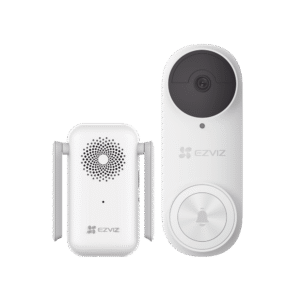 CSDB2KIT-l Timbre con Cámara Wi-Fi (Doorbell) de Batería Recargable / Libre de Cables / Uso Exterior Con Protección (IP65) / Cámara 3 Megapíxel / Llamada a la App / Incluye Timbre Para Interior Con Timbres Seleccionables / Ranura