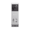 Doorbell de Batería Recargable con Transformador de 5Vcc o Panel Solar (Incluye Panel) / 3 megapíxel / Doble Lente / Protección IP65 / Audio de Dos Vías