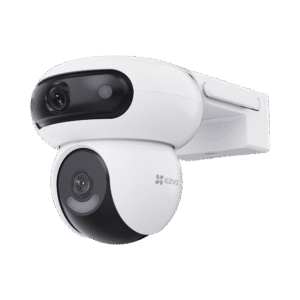 CSH90-l Cámara Doble Lente PT / Rotación en Ambos Lentes / Wi-Fi / 4MP+ y 4MP (Resolución 8 Megapixel ) / Auto Seguimiento Inteligente / Visión Color Nocturna