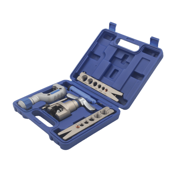 Kit de herramienta de abocardado marca EPCOM Power Line para aires acondicionados / para diámetros de 1/4" 5/16" 3/8" 1/2" 5/8" Y 3/4"