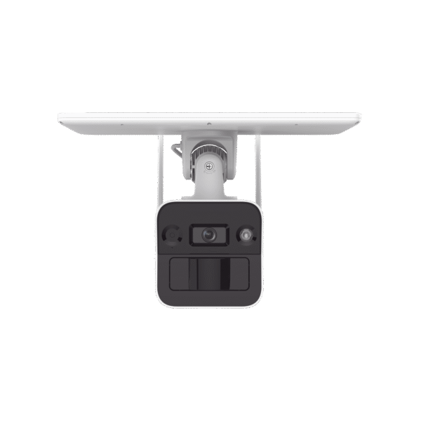 DS2XS2T41G1ID_4G_C05S07-AD-1-h Kit Solar IP All in One Hikvision / Doble Detección (Radar + PIR) / Bala IP 4 Megapixel / Lente 4 mm / Panel Solar / Batería de Respaldo de Litio 10Ah (Hasta 11 Días) / Conexión 4G / Audio de Dos Vías / Accesorios de Inst.
