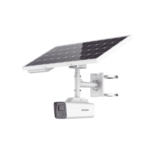 DS2XS2T47G1LDH_4G_C18S40-h Kit Solar IP All in One / Cámara Bala ColorVu 4 Megapixel / Lente 4 mm / Panel Solar / Batería de Respaldo de Litio 23.2Ah (Hasta 24 Días) / Conexión 4G / Accesorios de Instalación