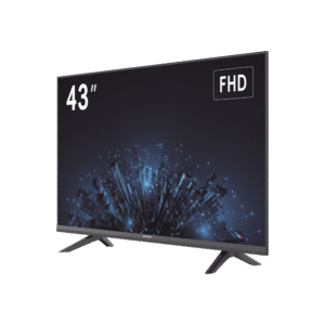 Monitor LED Full HD 43" / Ideal para Oficina y Hogar / Uso 24-7 / Entrada HDMI/VGA/USB / Compatible con Montaje VESA (200 X 200) / Bocinas Integradas