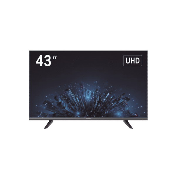 Monitor LED 4K de 43" / Ideal para Oficina y Hogar / Uso 24-7 / Entrada HDMI / Compatible con Montaje VESA (200 X 200) / Bocinas Integradas