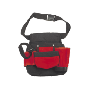 Bolsa de Herramienta para Cintura, 21x11.5x3.4 cm con Múltiples Compartimientos.