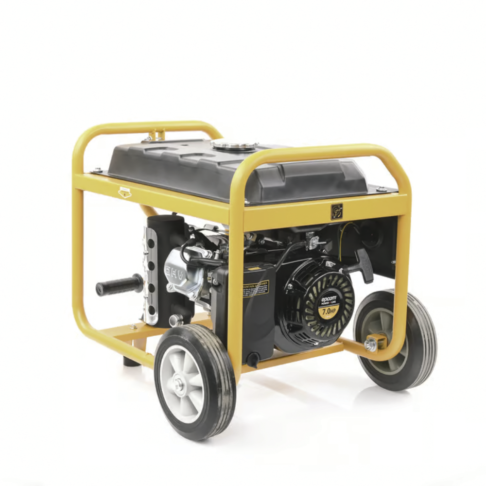 EPGEN3000-AD-1-l Generador a Gasolina / Planta de Emergencia 3kW (7HP), 110Vca, Encendido de Jalón, Jaula con Ruedas para Fácil Traslado