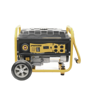 Generador a Gasolina / Planta de Emergencia 3kW (7HP), 110Vca, Encendido de Jalón, Jaula con Ruedas para Fácil Traslado