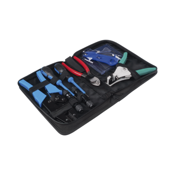 EPMC42-AD-2-l Juego de Herramientas y Accesorios, para Instalación de Sistema Solar. Incluye: Pinzas (3), Desarmadores (2), Llaves (2) y Accesorios (7).