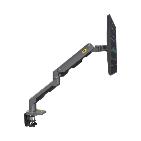 G35NB-AD-5-l Montaje de Escritorio articulado para 2 monitores de 22"-32" / Soporta hasta 15 kg x brazo / Vesa 75 x 75 / 100 x 100 / Acero / Giro: 360°