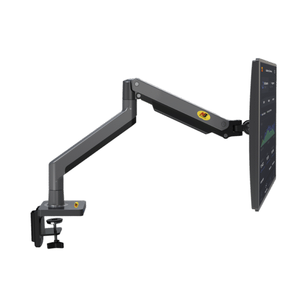 G45NB-AD-1-l Montaje de Escritorio Articulado para Monitores de 22-40" / Soporta hasta 15 kg / Vesa 75 x 75 / 100 x 100 / Acero / Giro: 360°