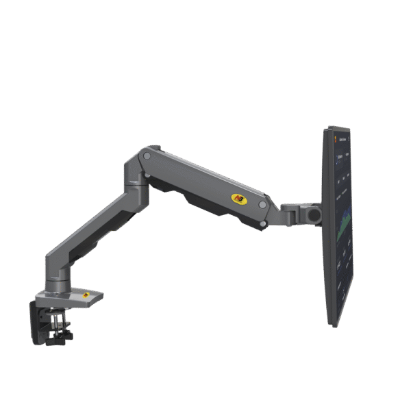 G60NB-l Montaje de Escritorio Articulado para Monitores de 27-45" / Soporta hasta 15 kg / Vesa 75 x 75 / 100 x 100 / Acero / Giro: 360°