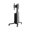 G85NB-AD-5-l MONTAJE DE PISO MOVIL PARA PANTALLAS 55-80IN AJUSTABLE MOTORIZADO