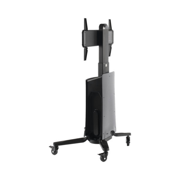 G85NB-AD-5-l MONTAJE DE PISO MOVIL PARA PANTALLAS 55-80IN AJUSTABLE MOTORIZADO