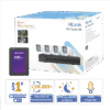 HL1080CV_A_1TB-LIST-h Kit HiLook TurboHD 1080p + SSD 1 TB / DVR 4 Canales / 4 Cámaras Bala ColorVu con Micrófono Integrado / Fuente de Poder / Accesorios de Instalación / App Gratis para celular