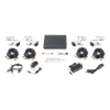 KIT TurboHD 1080p / DVR 8 canales con H.265+ / 4 Cámaras Bala Metálicas / Fuente de Poder / Accesorios de Instalación