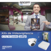 KIT TurboHD 1080p / DVR 16 Canales / 8 Cámaras Bala (exterior 2.8 mm) / 8 Cámaras Eyeball (exterior 2.8 mm) / Transceptores / Conectores / Fuente de Poder Profesional