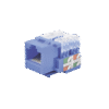 Módulo Jack 110 Cat6, Keystone para faceplate - Color Azul