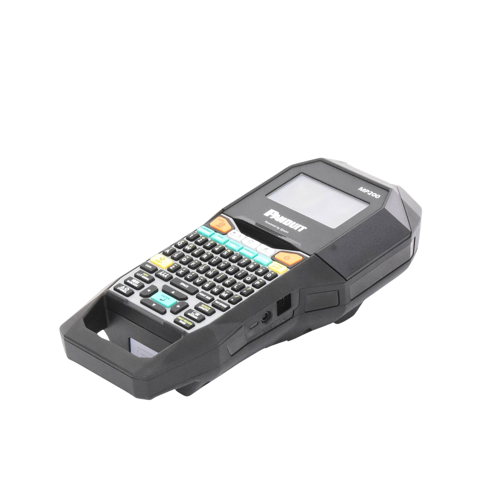 MP200-AD-5-l Casete de Etiquetas Autolaminadas de Cinta Continua, de 24 (1 in) mm de Ancho, 8 m de Largo, Para Cables de 2.5 a 5.1 mm (10 - 12 AWG) de Diámetro, Color Blanco