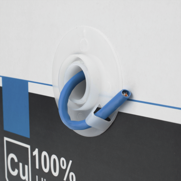 PROCAT6R-AD-2-l Bobina de cable de 305 metros Cat6+, CMR, CALIBRE 23 ALTO RENDIMIENTO, ETL,UL, color azul, super flexible, para aplicaciones de video vigilancia, video HD, y redes de datos. Uso interior.