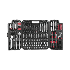 Juego de Herramientas con 144 piezas totales. Pulgadas + Milimétricas. Presentación Maletín. (copia)