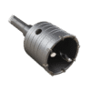 Broca Pasamuros SDS marca PRECISION, Sacabocado para Concreto de 65mm con Extensión de 220mm