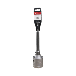 Broca Pasamuros SDS marca PRECISION, Sacabocado para Concreto de 65mm con Extensión de 220mm