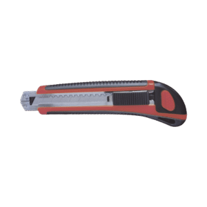 Porta navajas de Hojas Desprendibles, Cuerpo Plástico, Guía Metálica.