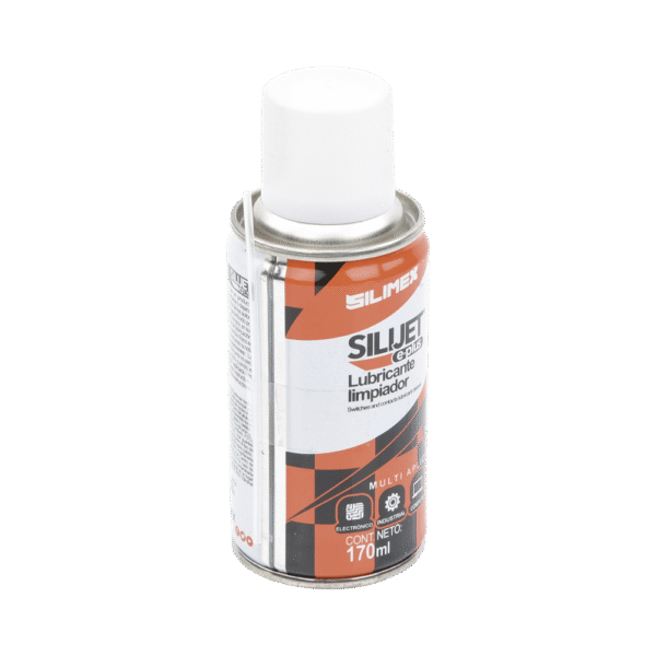 Limpiador lubricante en aerosol dieléctrico, protege mecanismos, circuitos, sensores, ventiladores, 170 ml.