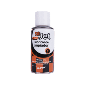 SILIJETEPLUS-l Limpiador lubricante en aerosol dieléctrico, protege mecanismos, circuitos, sensores, ventiladores, 170 ml.