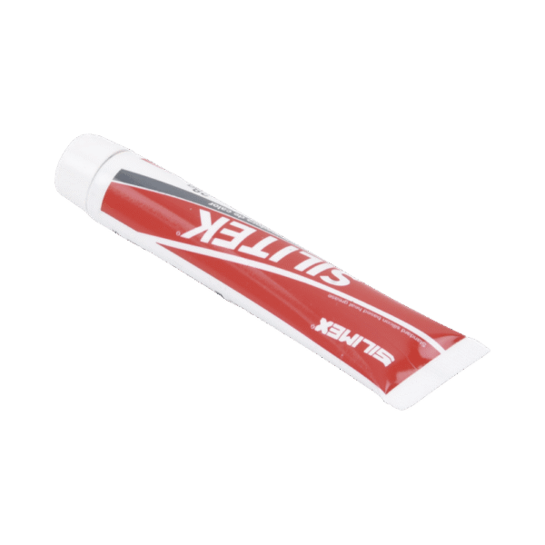 SILITEK-LAT-IZQ-l Pasta térmica aislante, previene corrosión por humedad en instalaciones al exterior, soporta de -20 hasta 220ºC, tubo 28 grs