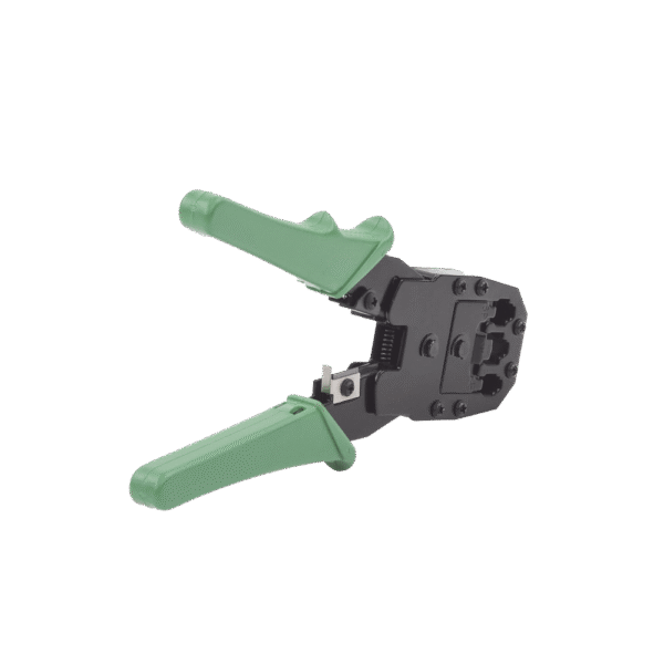 SYSRJ45CT-AD-3-l Pinzas para plegar (Ponchadoras) cables RJ11, RJ12, RJ45 telefónicos y cables de red Cat5e, Cat6, Cat6a y con Cavidades para 4, 6 y 8 conductores.