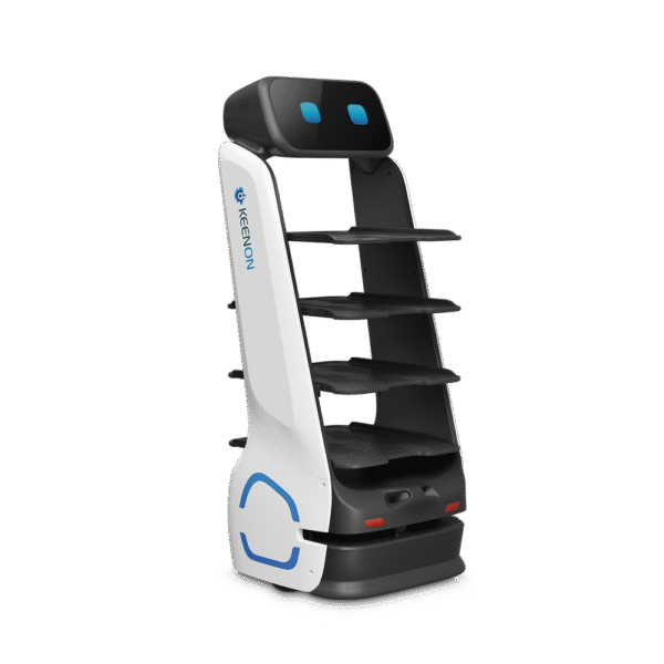 T9LS-AD-1-l Robot Autonomo para Servicio de Meseros Ubicado por SLAM (Laser) / Mejora el Servicio al Cliente / Soporta 10 Kgs por Charola / Ideal para Restaurantes, Cafeterias, Hospitales, Salones de Eventos