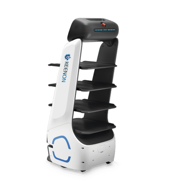 T9LS-AD-2-l Robot Autonomo para Servicio de Meseros Ubicado por SLAM (Laser) / Mejora el Servicio al Cliente / Soporta 10 Kgs por Charola / Ideal para Restaurantes, Cafeterias, Hospitales, Salones de Eventos