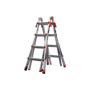 Escalera Multi-Posiciones de 5.18 m (17') para Superficies Inclinadas (SKU 15417-001).