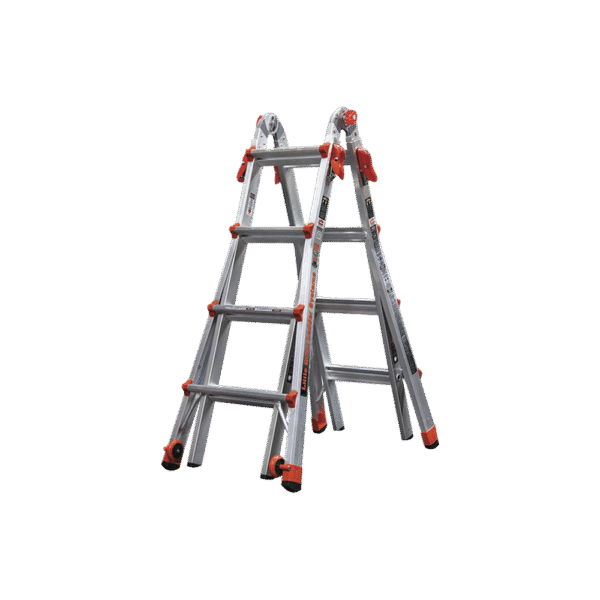 VELOCITYM17IA-l Escalera Multi-Posiciones de 5.18 m (17') para Superficies Inclinadas (SKU 15417-001).