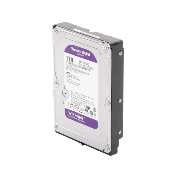 WD11PURZ-AD-1-l Disco Duro Purple 1TB / 5400 RPM / Optimizado para Soluciones de Videovigilancia / Uso 24-7 / 3 Años de Garantia