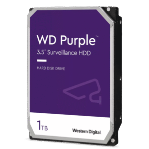 WD11PURZ-l Disco Duro Purple 1TB / 5400 RPM / Optimizado para Soluciones de Videovigilancia / Uso 24-7 / 3 Años de Garantia